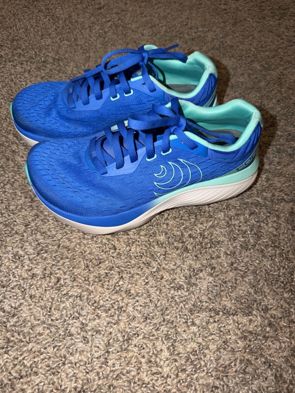 Topo Atmos Athletic Women's Blue Sneakers with Mint Lining